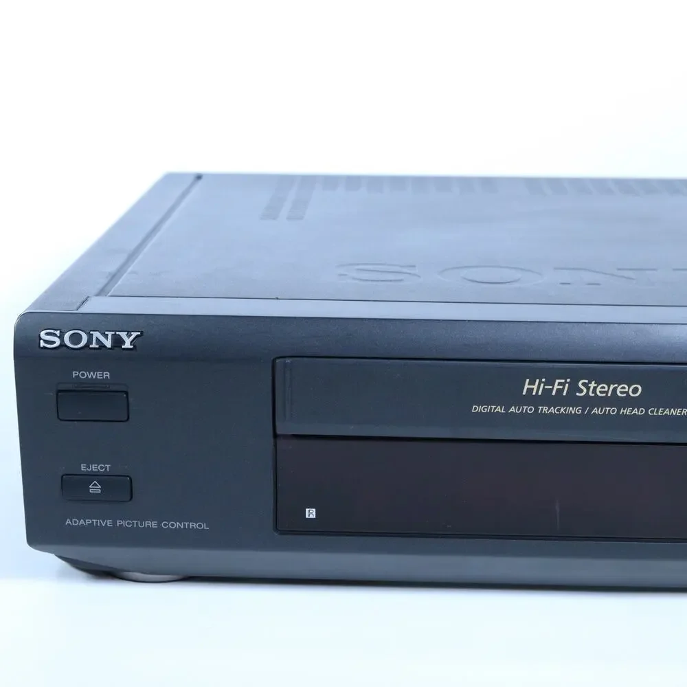 Sony SLV-675HF VCR 4-Head Hi-Fi Stereo VHS Player TESTED & WORKING No Remote